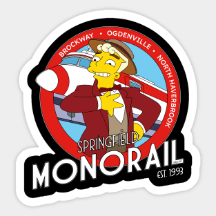 Monorail Sticker